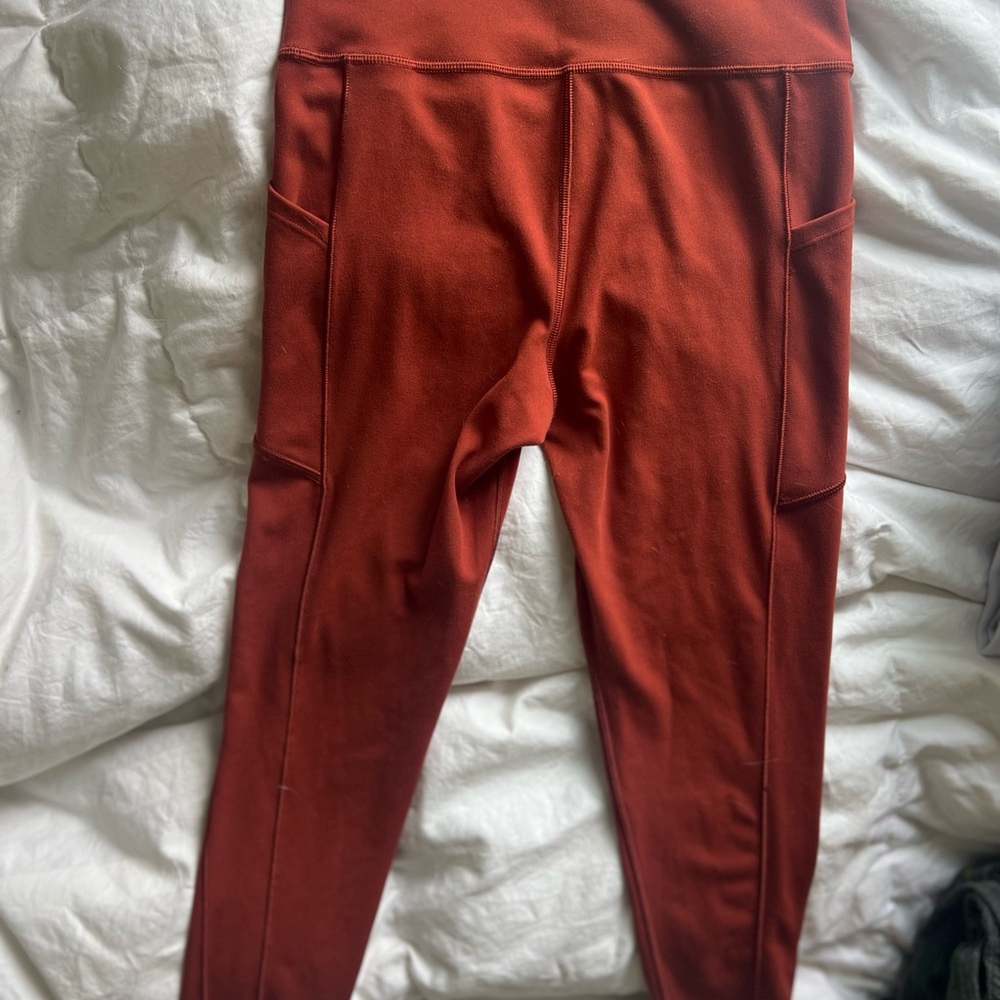 GAP High Rise Ankle Legging - Rust - Picture 5 of 7